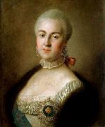 Pietro Antonio Rotari Portrait of Grand Duchess Yekaterina Alexeyevna France oil painting artist